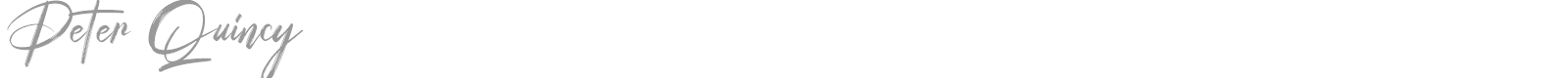 Peter Quincy font preview